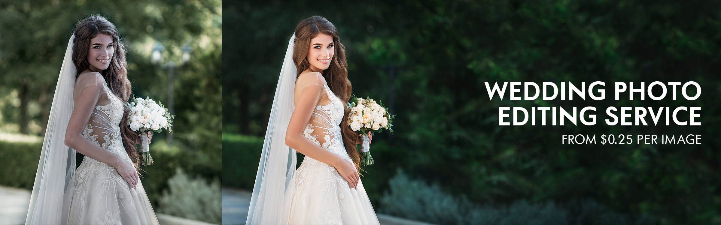 4 Wedding image editing